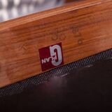 Fabric and Teak Dining Chairs by Victor Wilkins for G-Plan, 1960s.