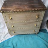 Commode 3 tiroirs Jardin d'Ulysse