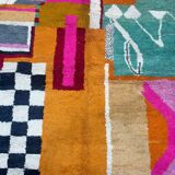 Berber carpet in pure wool 2.5 x 1.5 m