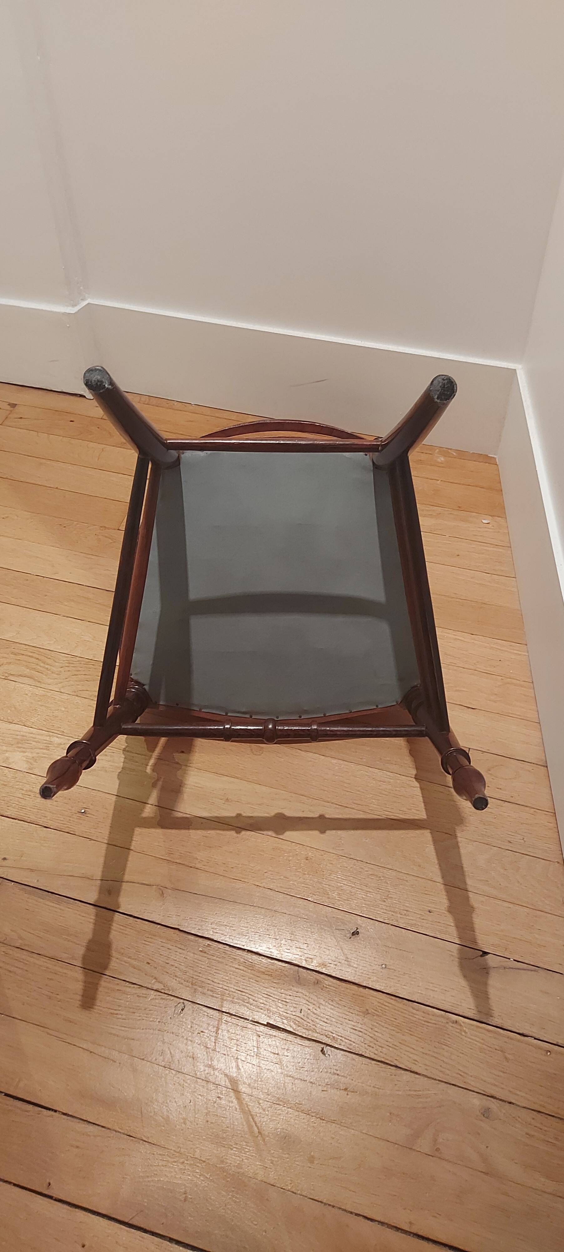 19th century wooden chairs