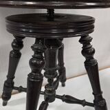 Antique adjustable piano stool – Napoleon III period, late 19th century