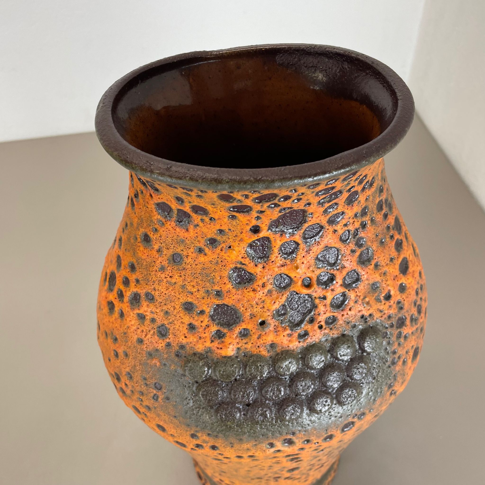 Fat Lava Ceramic Vase "Robot" by Heinz Siery Carstens Tönnieshof, Germany, 1960s