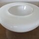 Sconce "half sphere" in white opaline 60/70 years
