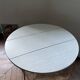 Table Formica ronde vintage