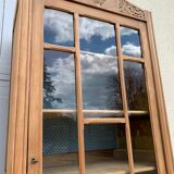 Art deco glass-glazed parisian wardrobe