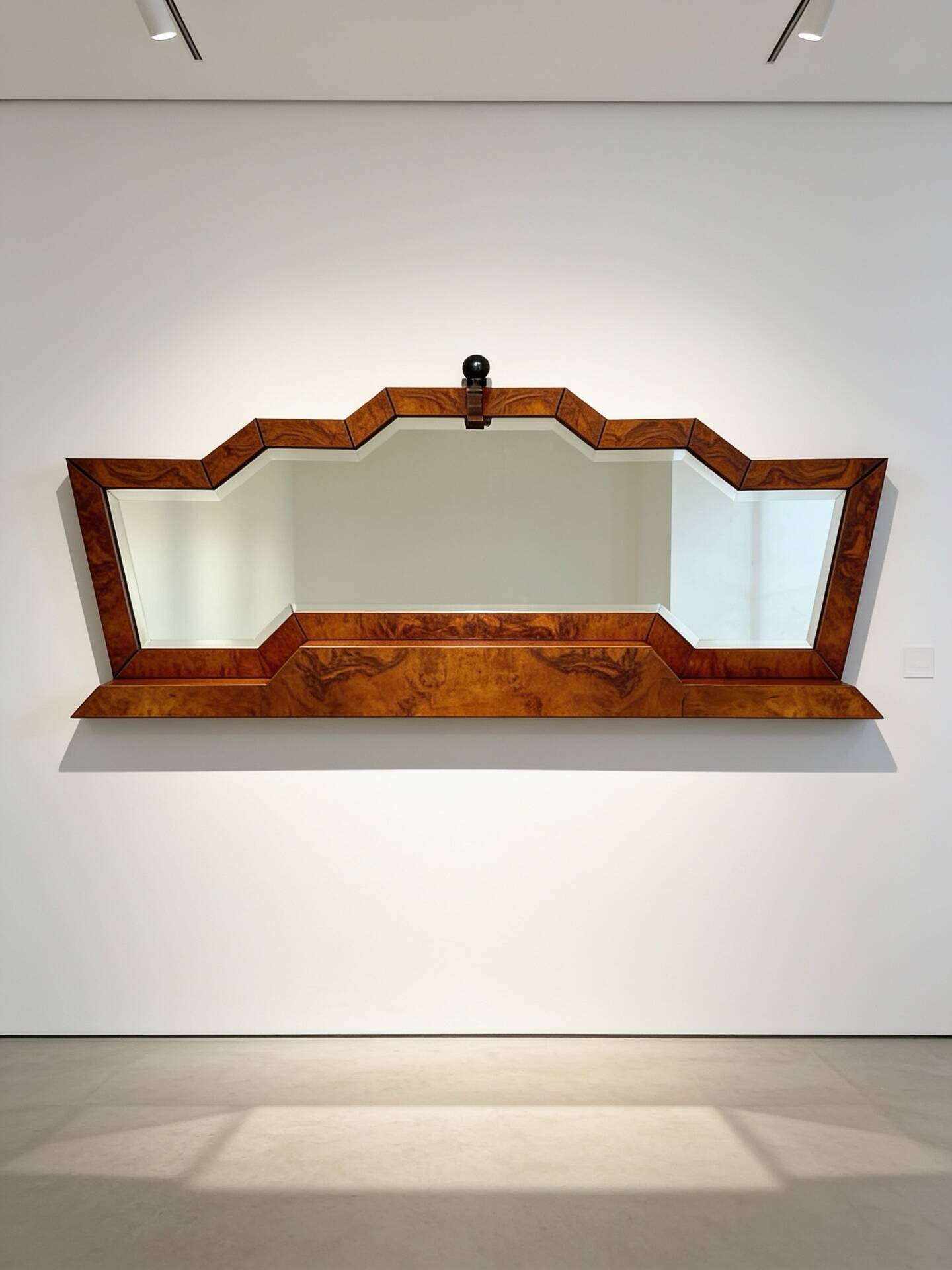 Miroir de table/mur italien Art déco, années 1920.