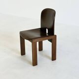 Chaise de salle à manger modèle 121 par Tobia Afra Scarpa pour Cassina