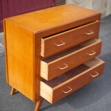 Vintage chest of drawers, pine wood chest of drawers, storage unit, bedroom, decoration