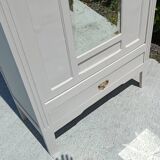 White art deco Parisian wardrobe