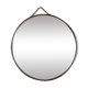 Barber round mirror  28,5x28,5cm