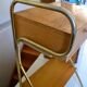 Bedside table in the style of Jacques Hitier, 1960s.