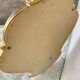 Golden wood mirror Vintage Louis XV style Baroque mirror