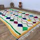 Handmade Moroccan Berber rug 254 X 152 CM