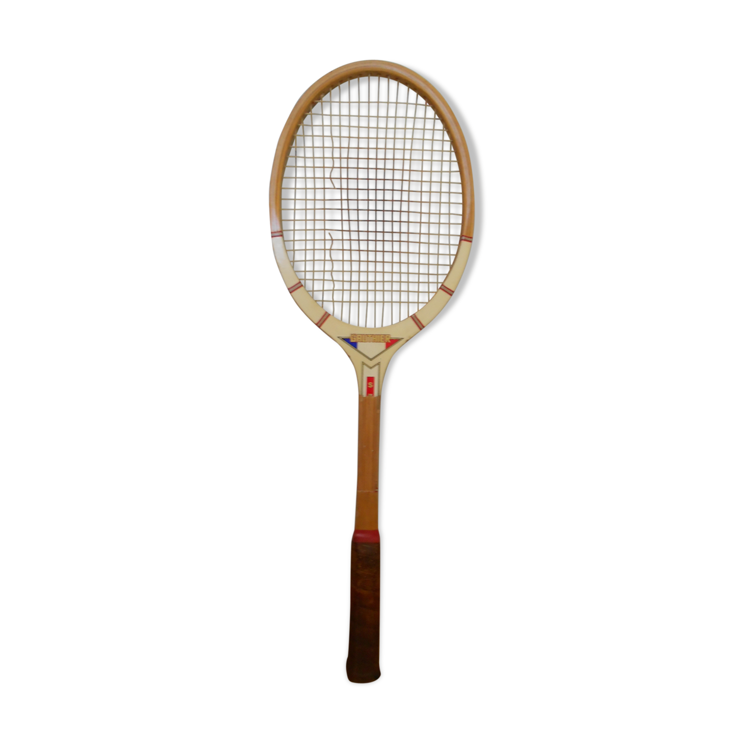 Wooden Gauthier tennis racket