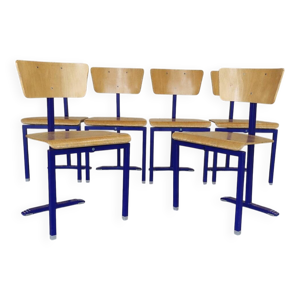 Lot 6 chaises vintage