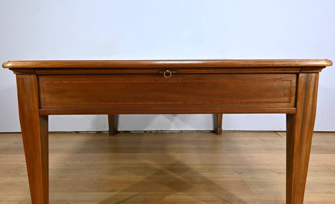 Important architect's desk in mahogany - 1920