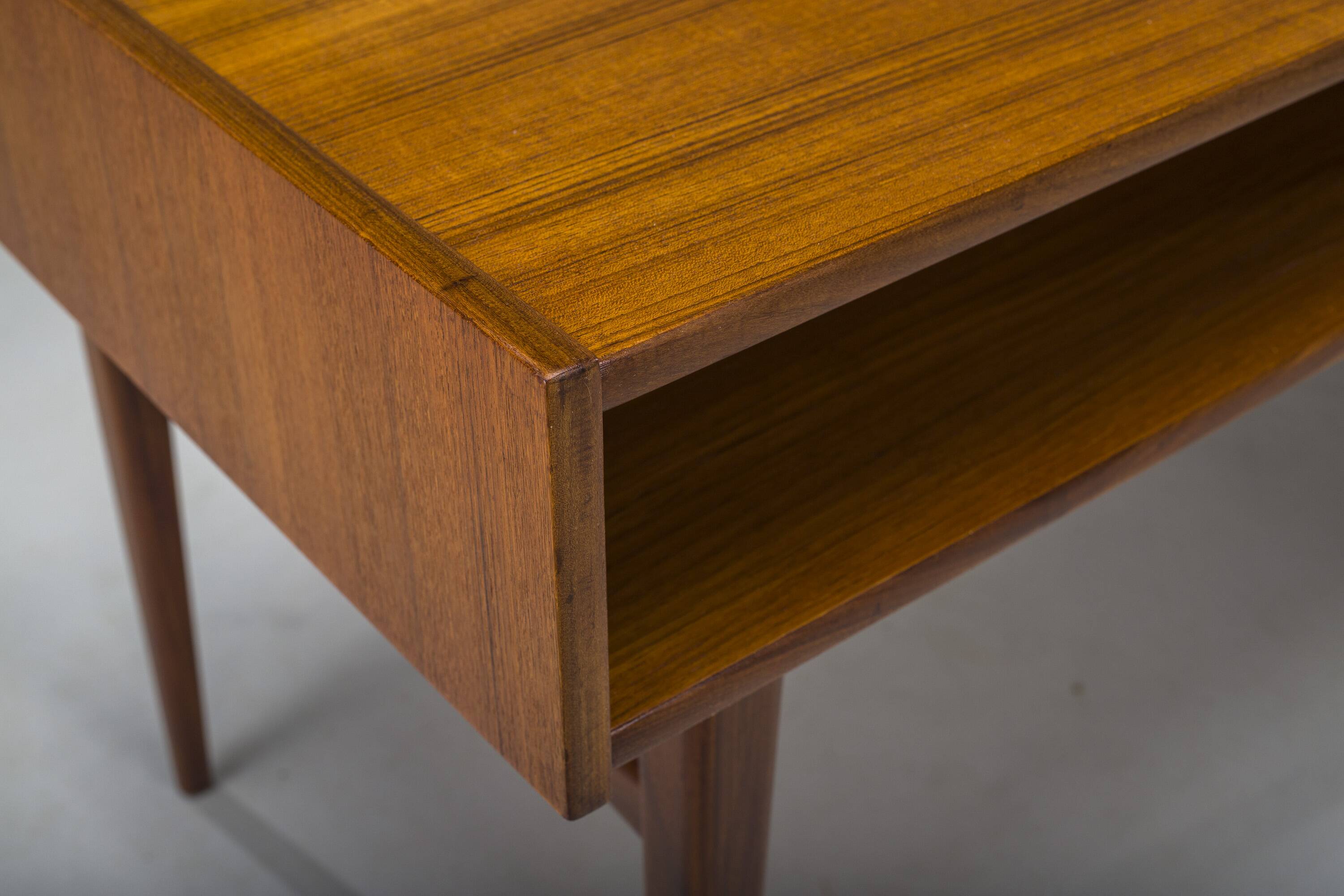 Mid-Century Teak Desk attributed to Bartels Works, 1960s