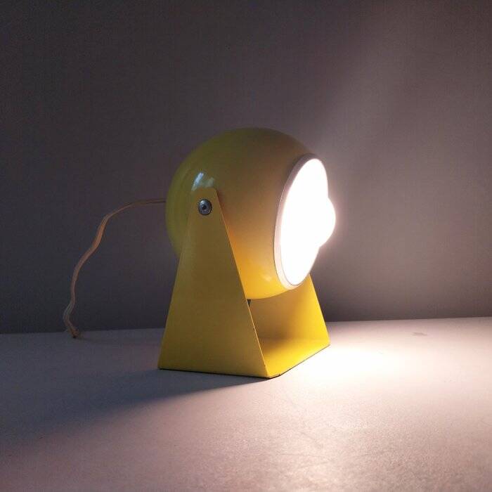 vintage italian table lamp 70s