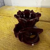 Bougeoir Céramique Vallauris années 50 signé CAB