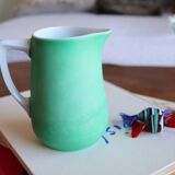 Pot à lait vert mat bavaria porcelaine