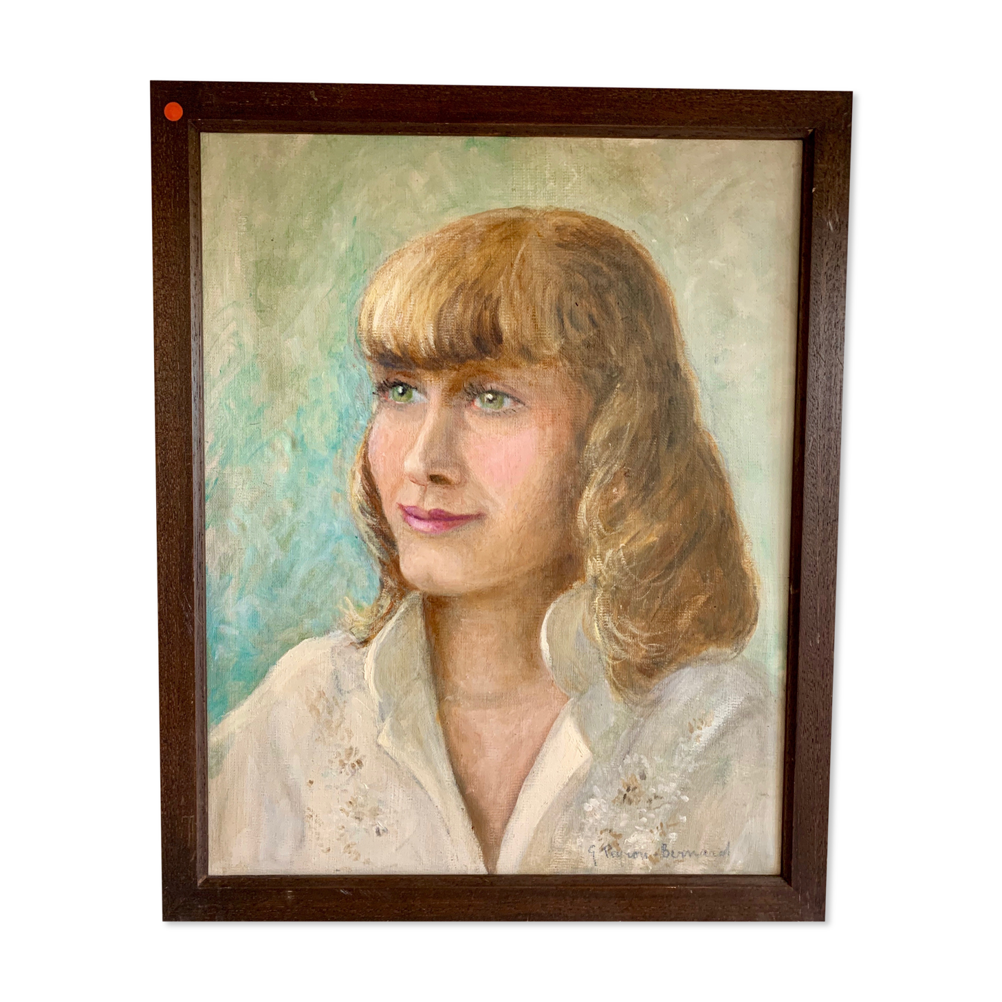 Portrait oil on canvas