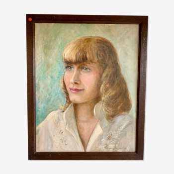 Portrait oil on canvas