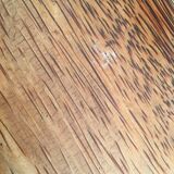 Wooden presentation dish coconut tree