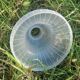 White striped glass pendant lampshade