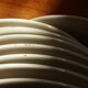Lot of 10 vintage flat plates from the GIEN factory