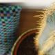 Cushion woven cotton