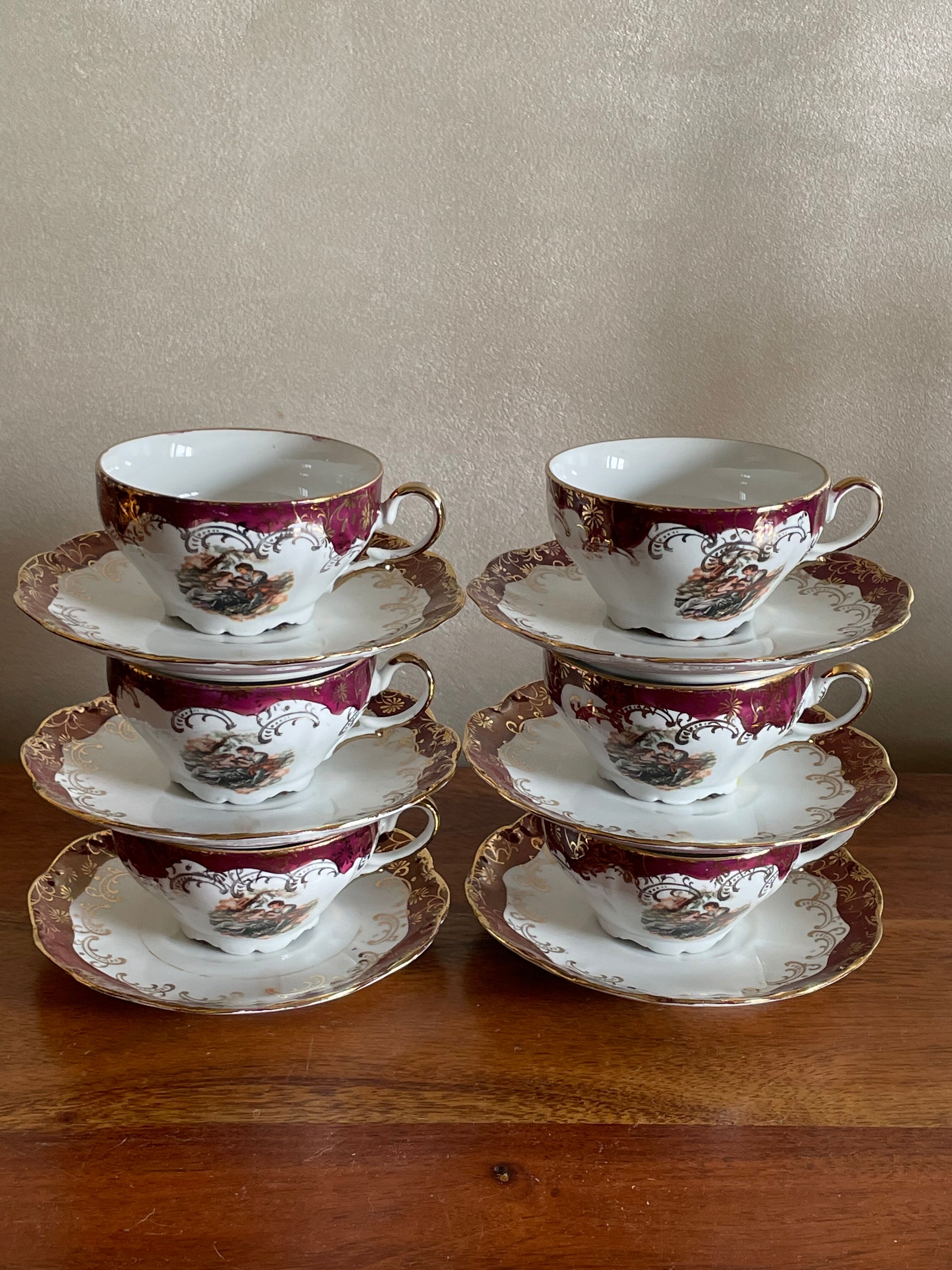 Fine porcelain coffee service adp italy