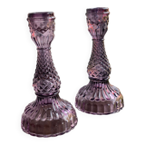 Pair of candle holders