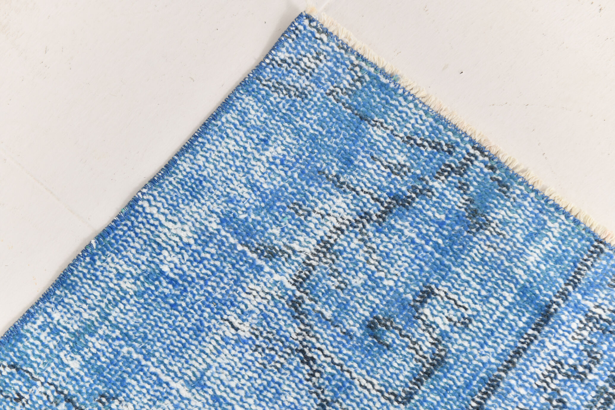 2x6 soft blue vintage runner rug, 53x198cm