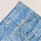 2x6 soft blue vintage runner rug, 53x198cm