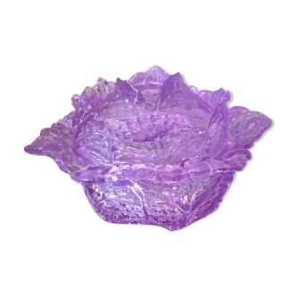 Purple portieux glass cabbage