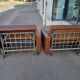 Pair of vintage sofa beds