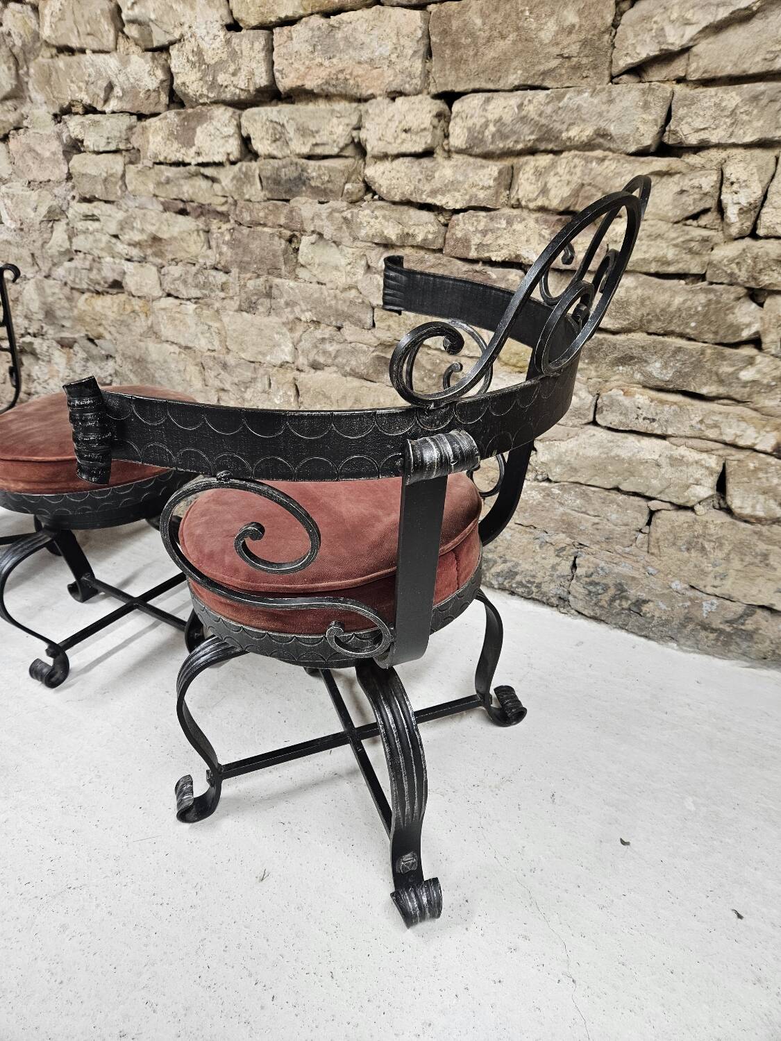 Ensemble brutaliste vintage 1970"