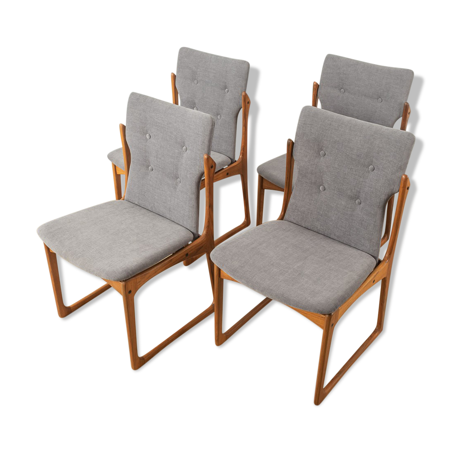 1960s Chairs, Vamdrup Stolefabrik