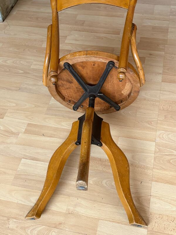 Chaise de bureau pivotante Thonet