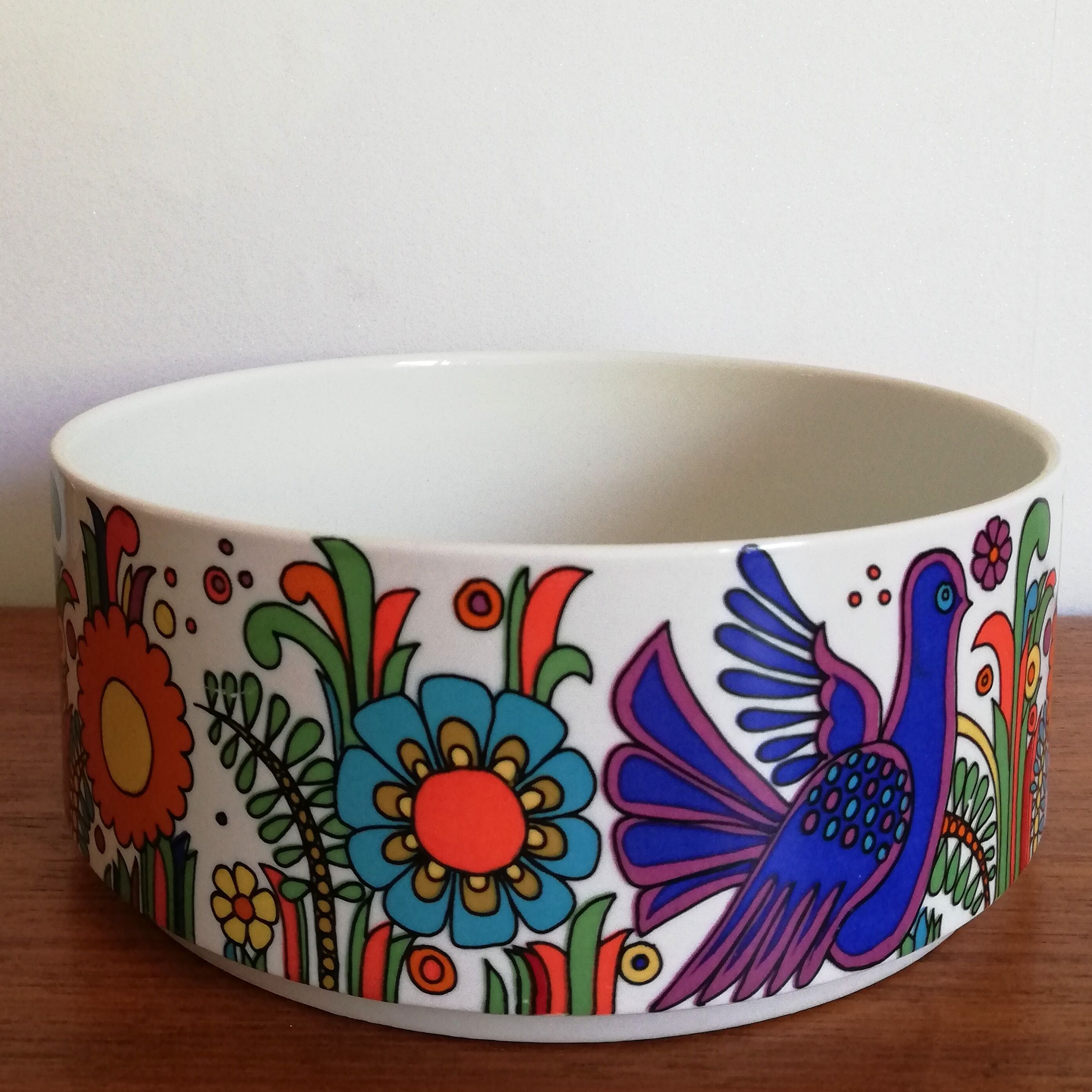 Saladier Acapulco de Villeroy et Boch années 60