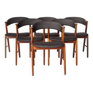 Lot 6 chaises salle - manger milieu