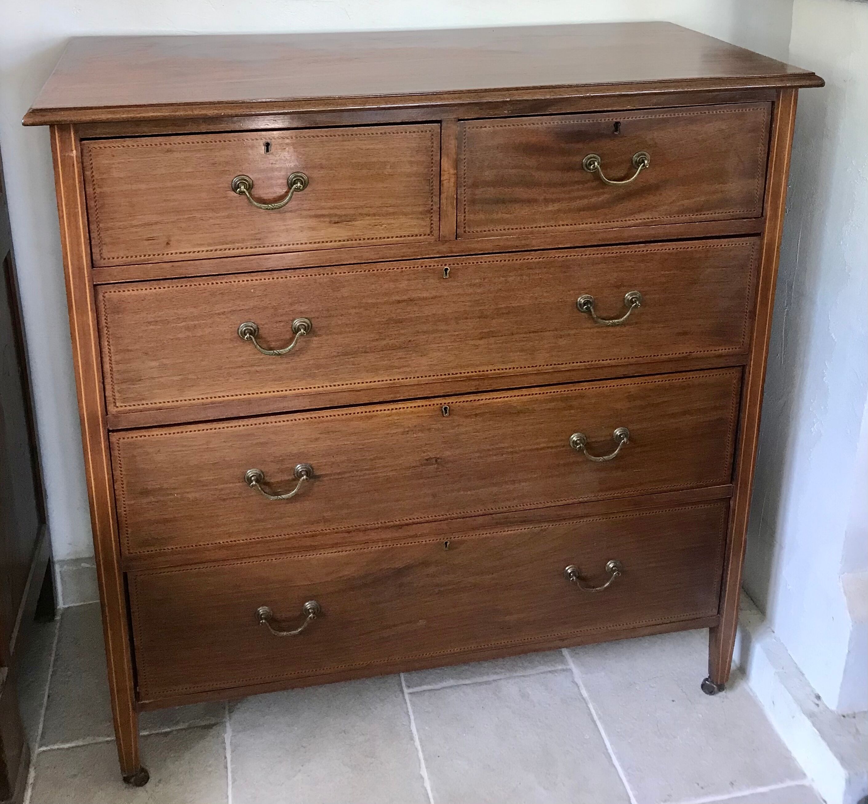 Dresser in rosewood early XXeme