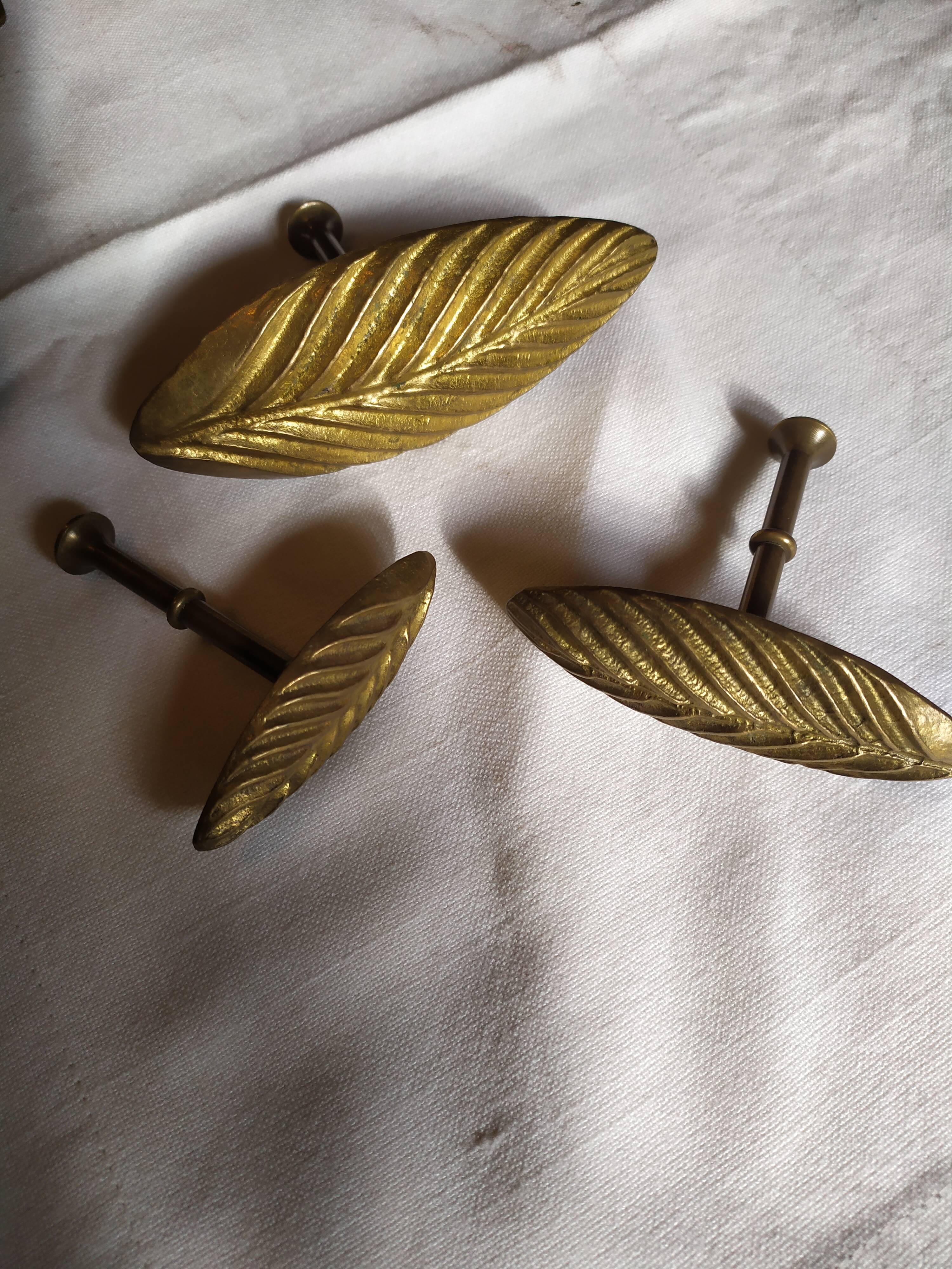 Ancient Bronze Stamp Footprints