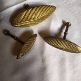 Ancient Bronze Stamp Footprints