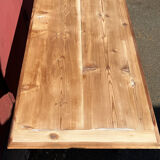 Table de ferme pied fuseau