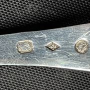 Grande cuillère saupoudreuse en argent 925°/00 - Époque XIXème