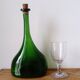Bouteille ancienne en verre soufflé,forme libre. Armagnac