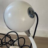 Adjustable eye ball lamp, Italian design from the 1970s.