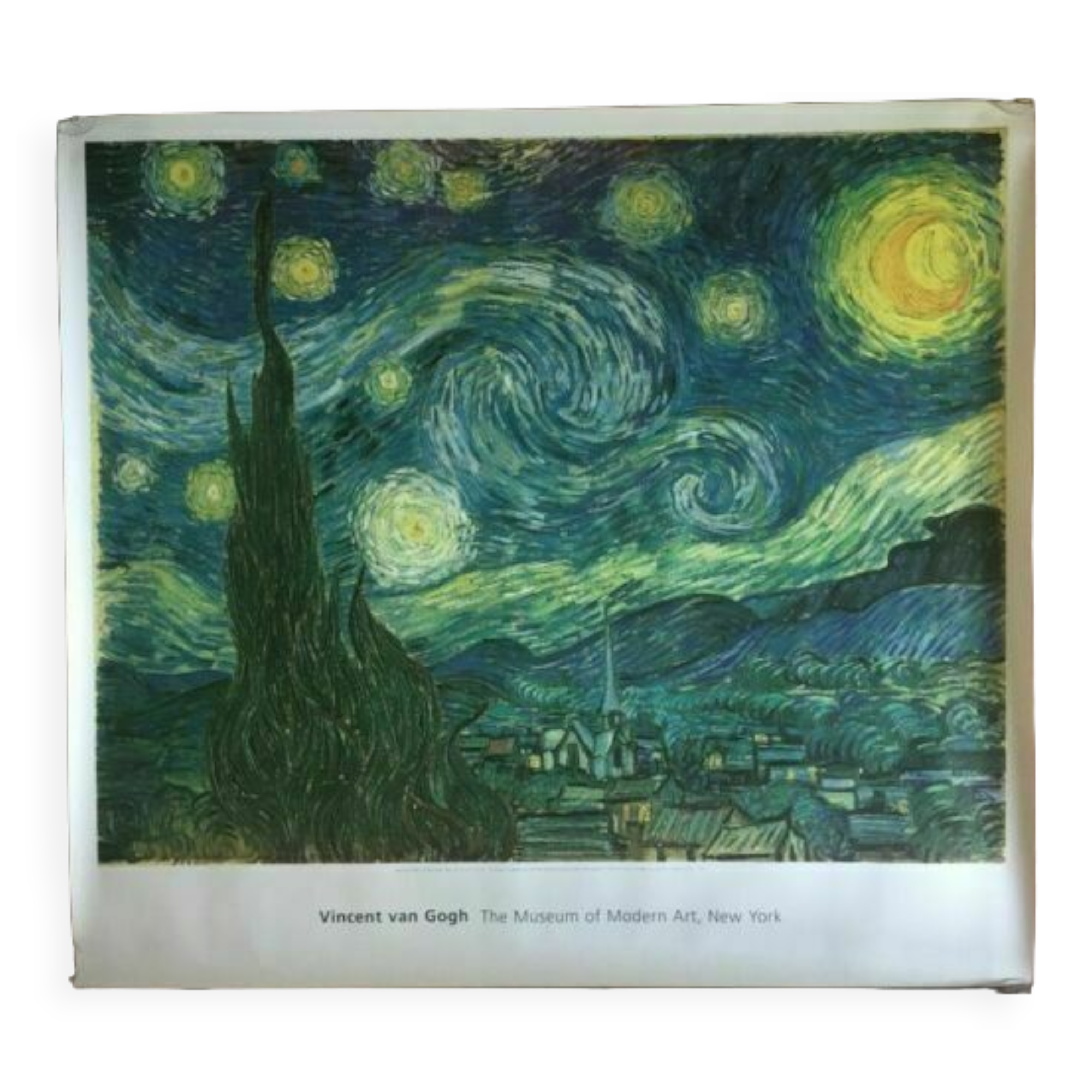 Original poster "Vincent Van Gogh" Museum of Modern Art New York 122x134cm 1996