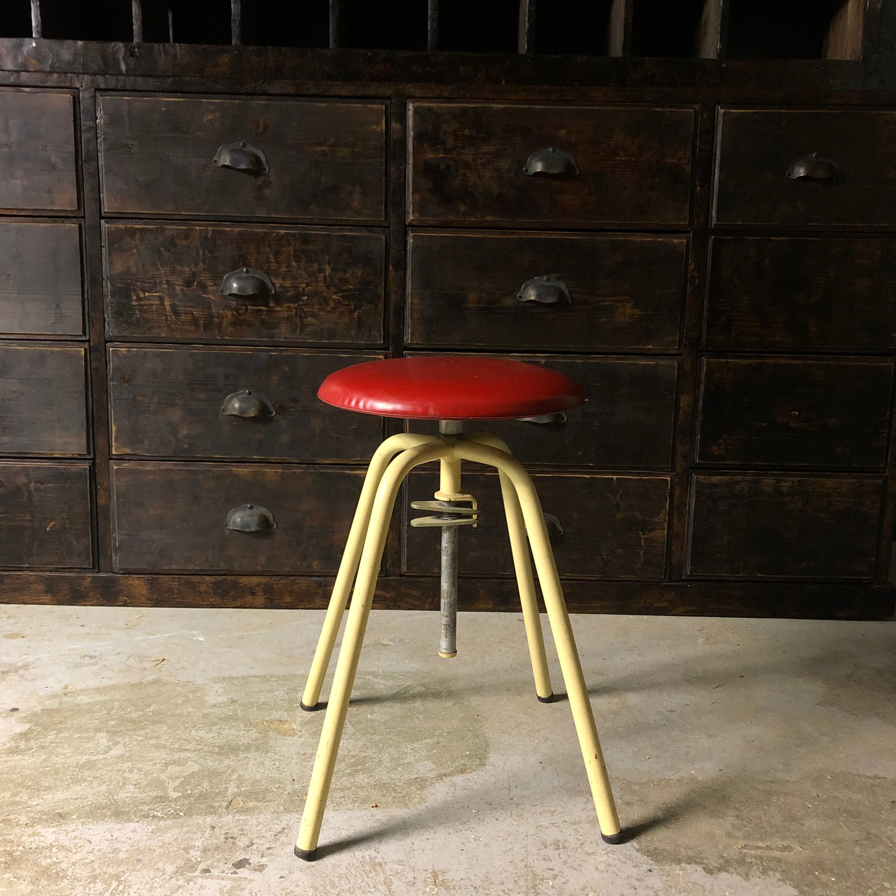 Vintage stool Jidé Limoges